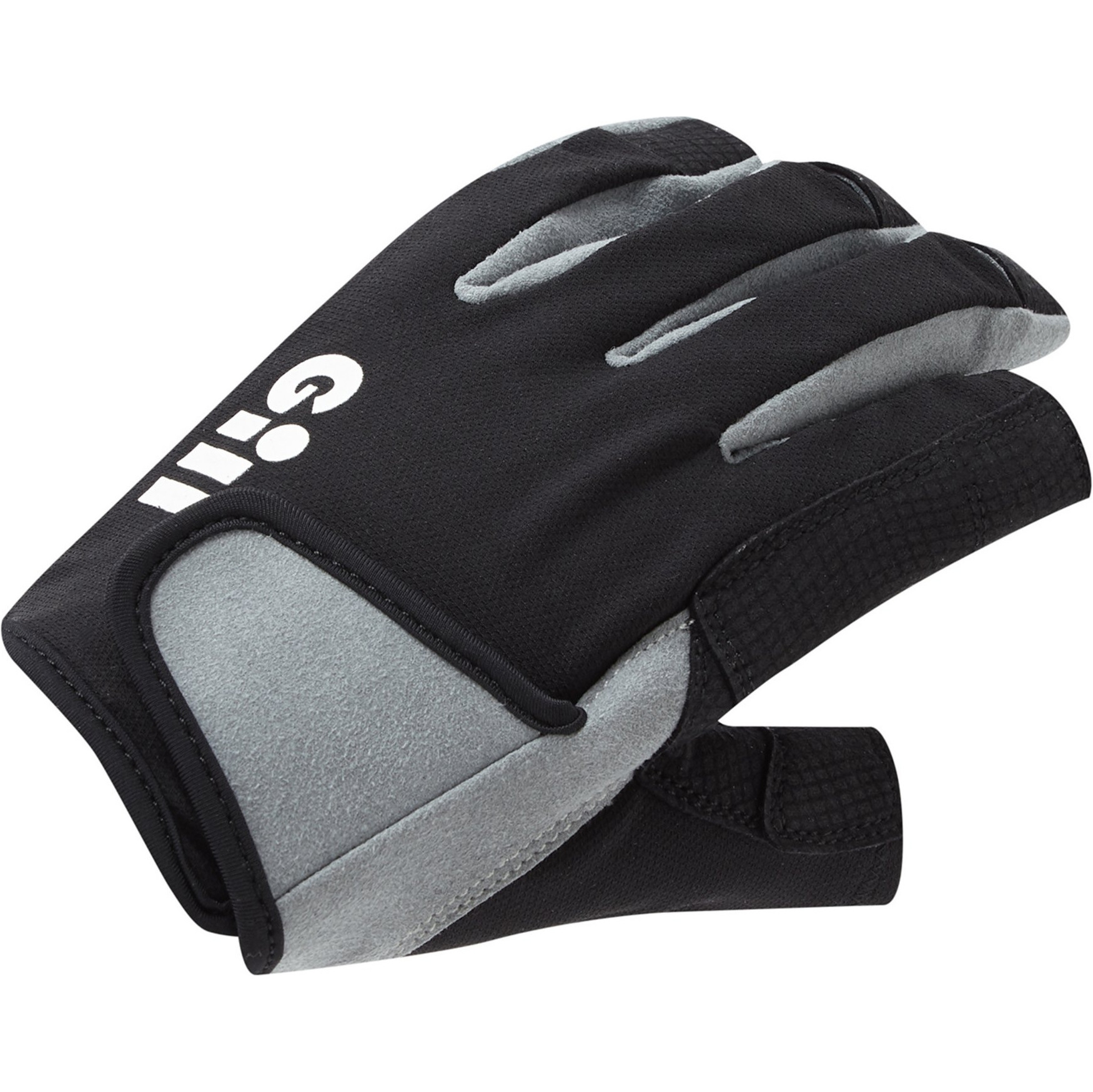 2026 Gill Junior Long Finger Deckhand Gloves 7053J - Black